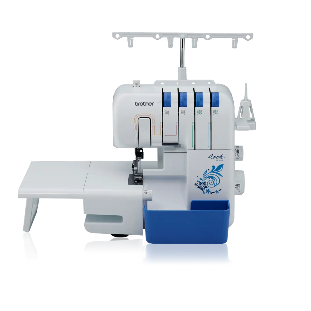 Máquina overlock Brother 3534DT para confección y acabados profesionales en Ecuador