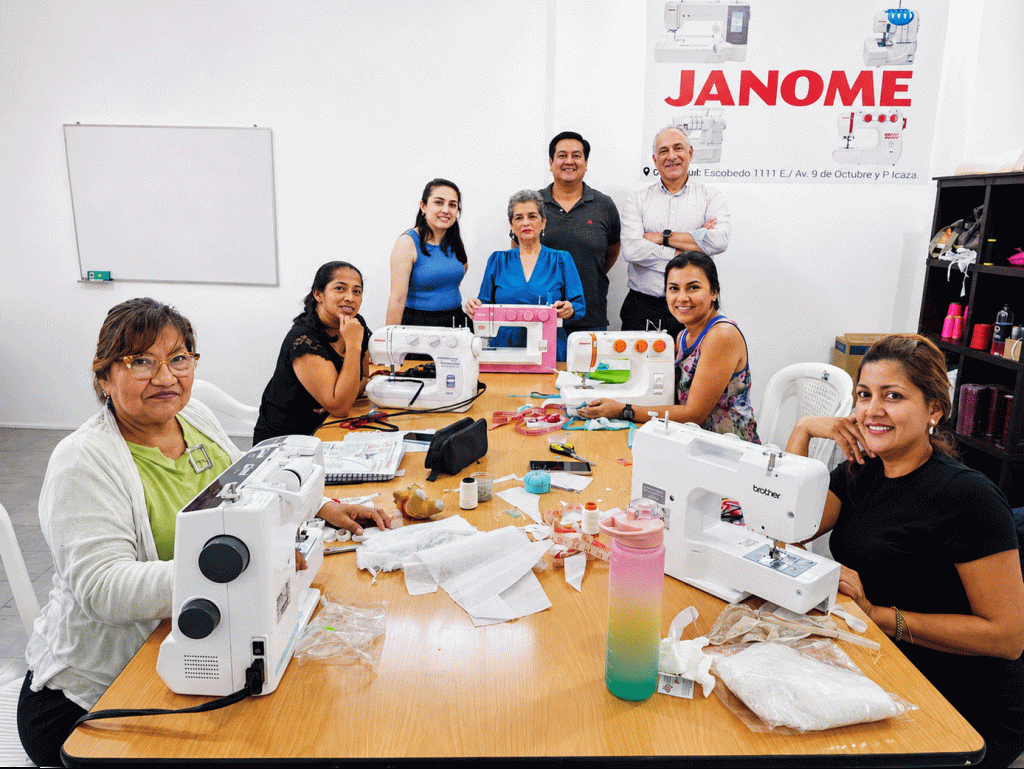 Colaboración entre KOSEM Ecuador y Janome
