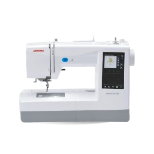 Bordadora doméstica Janome MC-100E con pantalla táctil