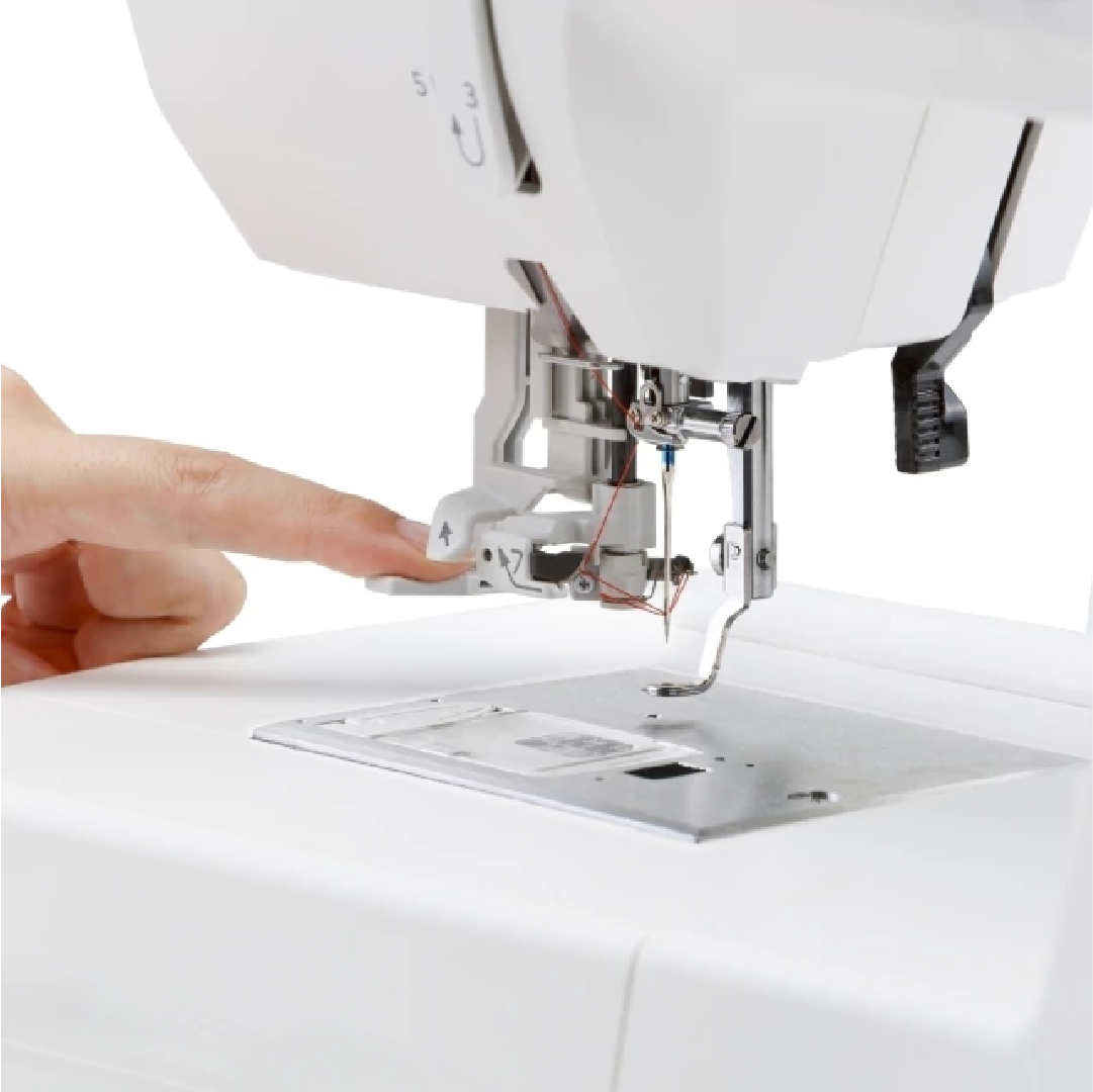 Bordadora doméstica Janome MC-100E con pantalla táctil