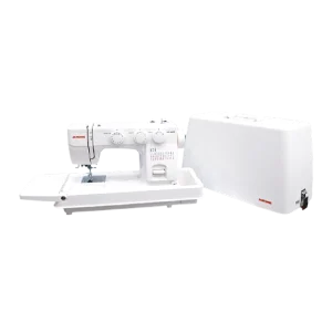 Máquina de coser semiindustrial Janome LR1122DX con estuche
