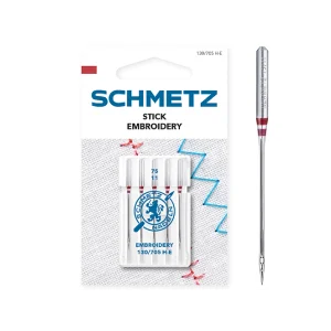 Agujas de bordado SCHMETZ 75/11 para máquina de bordar