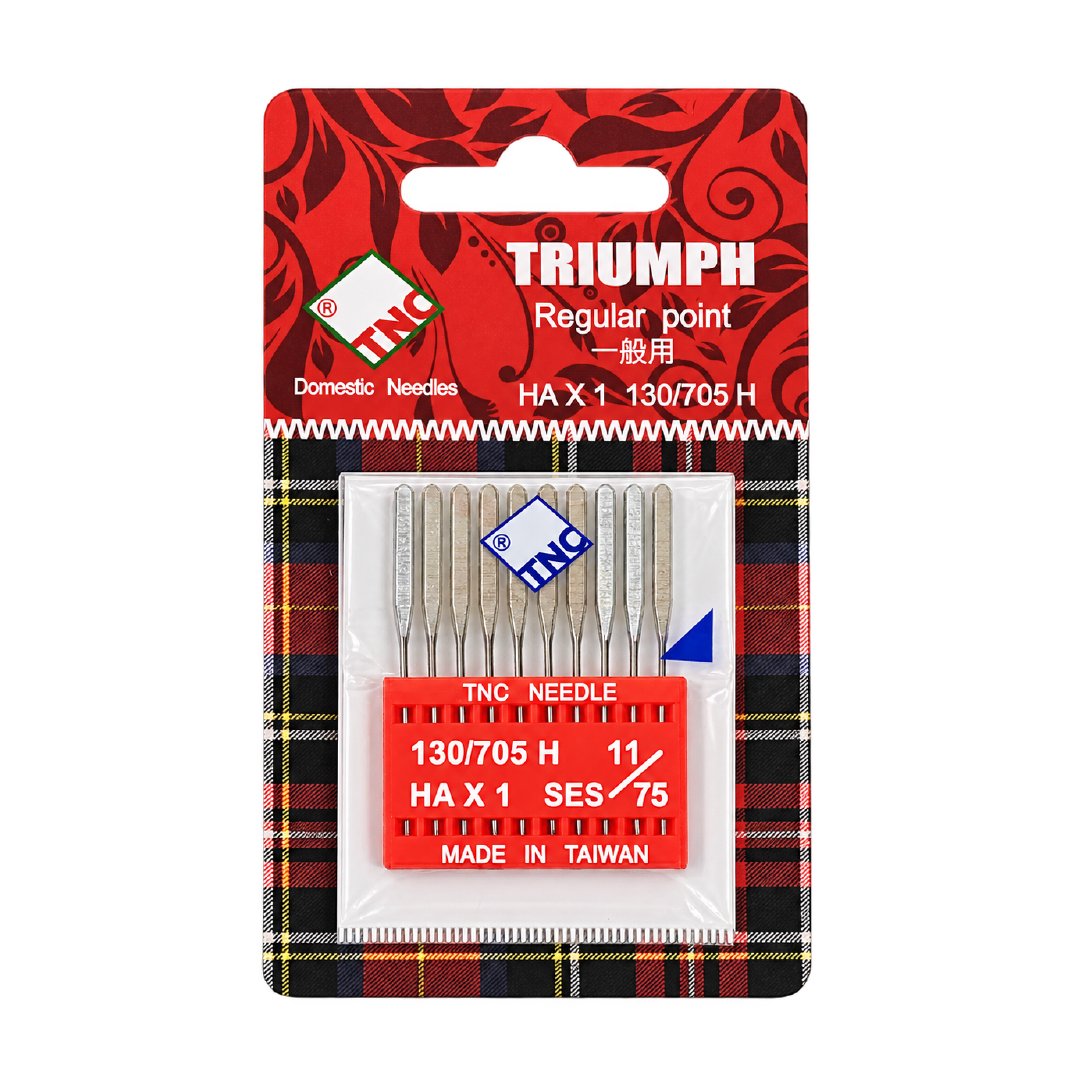 Agujas TNC Triumph 75/11 para máquina recta y zigzag