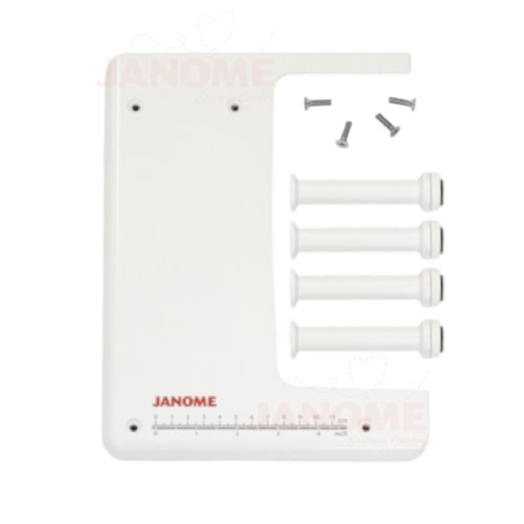 Mesa de extensión Janome extra ancha para remalladora y overlock