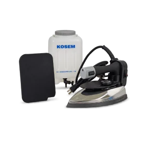 Plancha a vapor industrial KOSEM KO-300/300L con tanque de 3 litros