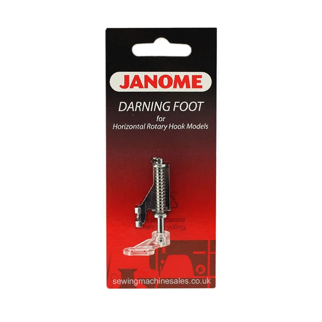 Prensatelas Janome para acolchado libre, bordado y zurcido