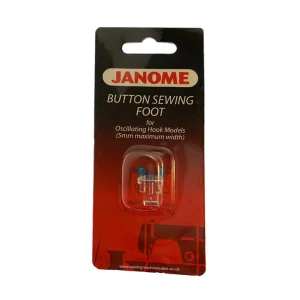 Prensatelas Janome para coser botones planos