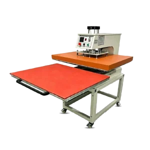 Sublimadora neumática 80x100 cm para textiles y productos personalizados