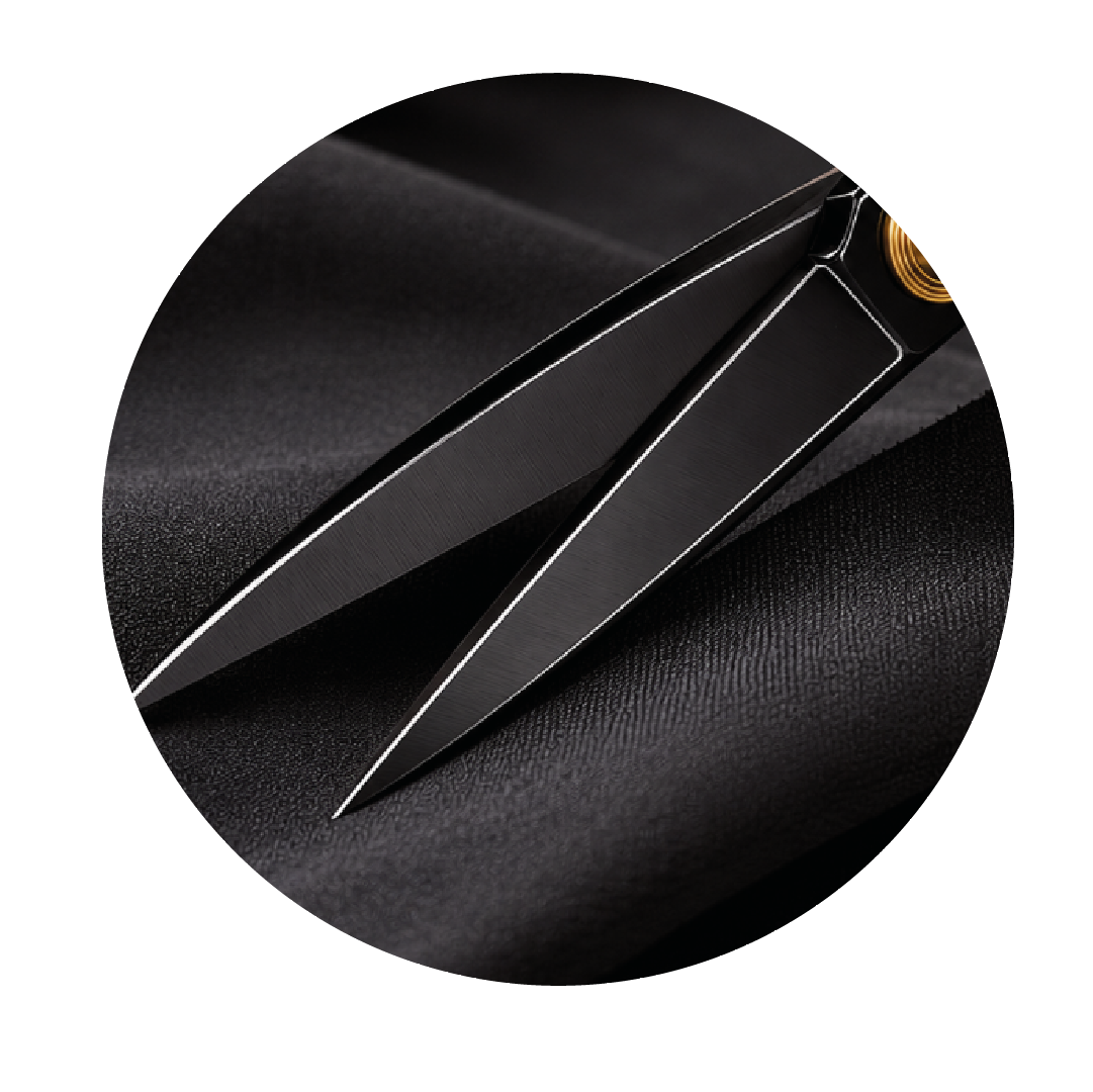 Tijera profesional LDH FH8 FH9 para corte de telas