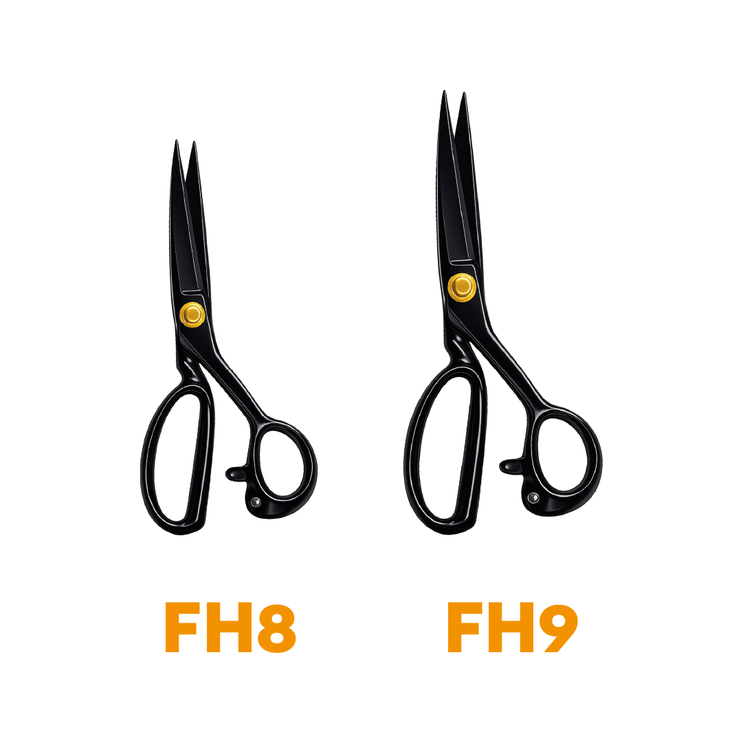Tijera profesional LDH FH8 FH9 para corte de telas